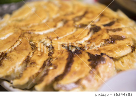 焼き餃子　アップ 36244383