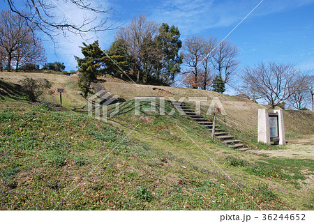 宇土古城跡　千畳敷周囲の腰郭 36244652