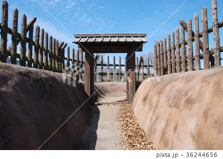 宇土古城跡　千畳敷への虎口 36244656