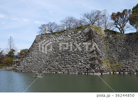 八代城跡 天守台石垣 八代城跡 天守台石垣 36244850