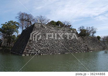 八代城跡 天守台石垣 八代城跡 天守台石垣 36244866