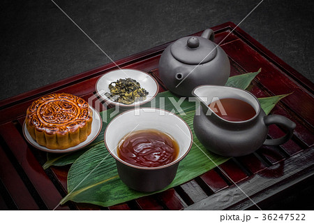 滋養と健康の中国茶　Chinese tea set of beauty and health 36247522