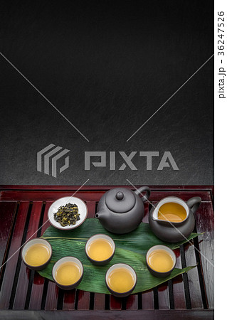 滋養と健康の中国茶　Chinese tea set of beauty and health 36247526