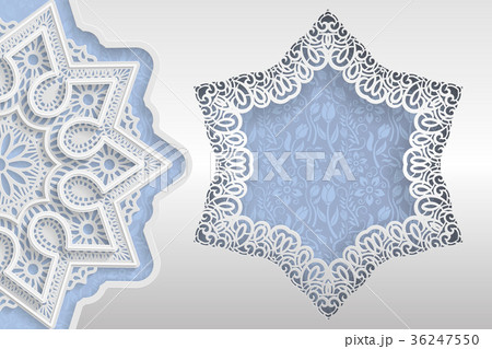 Template of wedding greetings or invitations 36247550