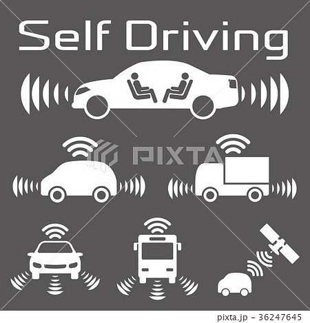自動運転アイコン 36247645