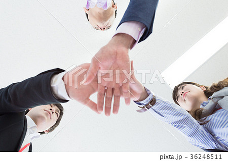 ビジネス　手を組む 36248511