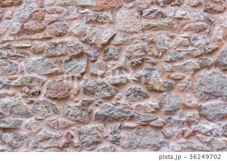 Ancient stone wall multicolor Ancient stone wall multicolor 36249702