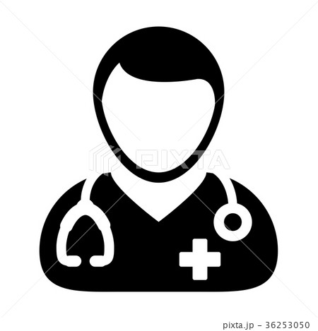 Doctor Icon Vector Medical Consultation Physician Doctor Icon Vector Medical Consultation Physician 36253050