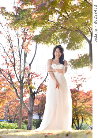 花嫁 笑顔 微笑 36253453