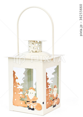 Decorative candle holder with clipping path. Decorative candle holder with clipping path. 36255660