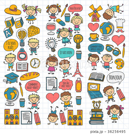 Paris, France. French class. French language. Boys 36256495