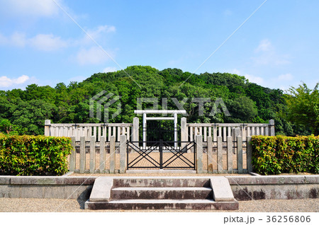 垂仁天皇陵　菅原伏見陵：奈良 36256806