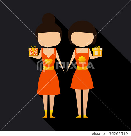 Business concept, Business woman holding a big Business concept, Business woman holding a big 36262519