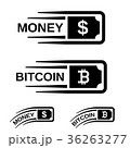 fast money bitcoin motion line banknote vector 36263277