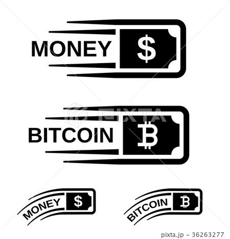 fast money bitcoin motion line banknote vector fast money bitcoin motion line banknote vector 36263277