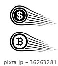 fast money bitcoin motion line coin vector 36263281