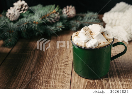 Autumn and winter hot drinks. Ideas for Christmas 36263822