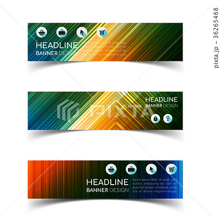 Horizontal Banner set 4 36265468
