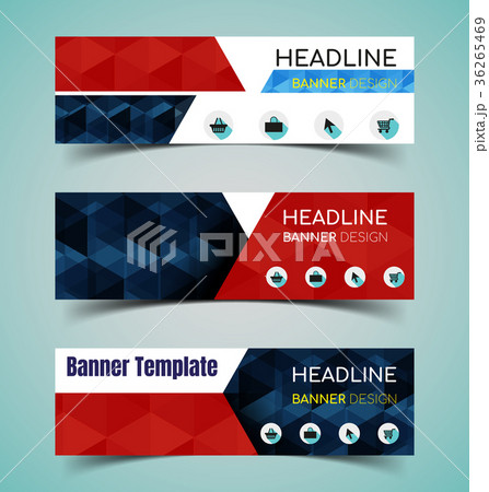Horizontal Banner set 36265469