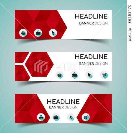 Horizontal Banner set 36265470