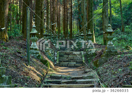 上色見熊野座神社の階段 36266035