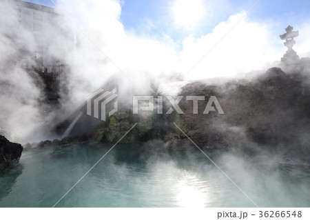 草津温泉 湯畑 草津温泉 湯畑 36266548