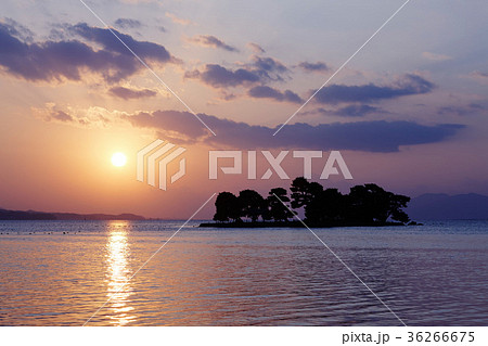 宍道湖の夕日 36266675