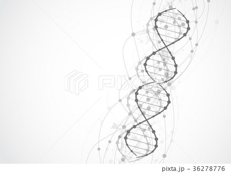 Science template, wallpaper or banner with a DNA Science template, wallpaper or banner with a DNA 36278776