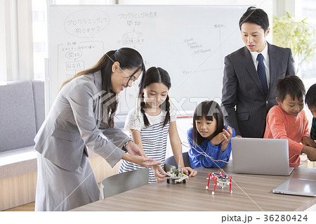 塾　パソコン　プログラミング　教室　ロボット 36280424