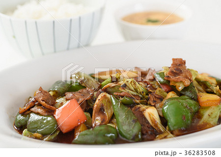 回鍋肉定食 36283508