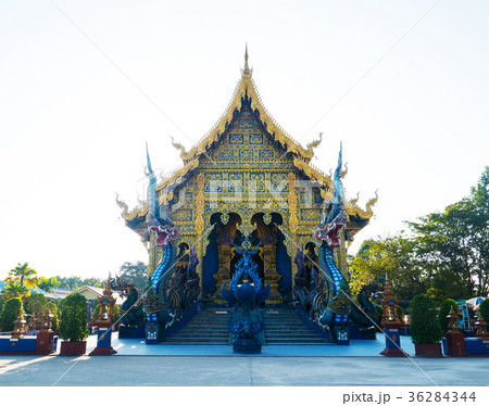 Rong Sua Ten temple landmark, Chiangrai Rong Sua Ten temple landmark, Chiangrai 36284344