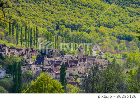 Beautiful french village chateau limargue autoire 36285126
