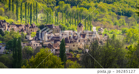 Beautiful french village chateau limargue autoire 36285127