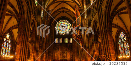 Inside Strasbourg's Cathedral Inside Strasbourg's Cathedral 36285553