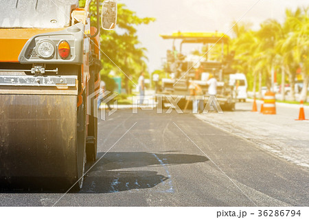 Road construction works Road construction works 36286794