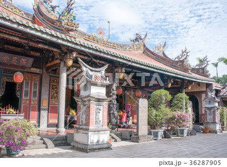 台湾 台北 三大廟門 大龍峒保安宮(だいりゅうどうほうあんぐう) 後殿 台湾 台北 三大廟門 大龍峒保安宮(だいりゅうどうほうあんぐう) 後殿 36287905