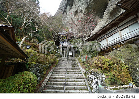 四国八十八ヶ所霊場　第45番札所 海岸山 岩屋寺（かいがんざんいわやじ）　石段 36288243