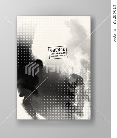 Abstract inkblot background. Abstract inkblot background. 36290018