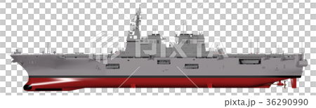 ヘリ空母☆ひゅうが型護衛艦 36290990