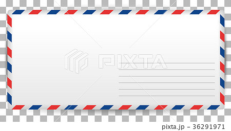 Blank letter template of Santa Claus on 36291971