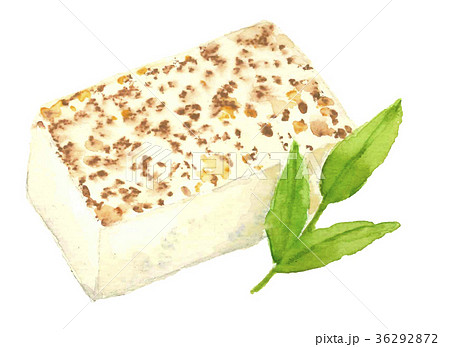 焼き豆腐のイラスト素材 36292872 Pixta