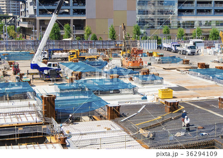 大規模建設現場 大規模建設現場 36294109