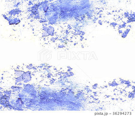 Crushed blue eye shadow background 36294273