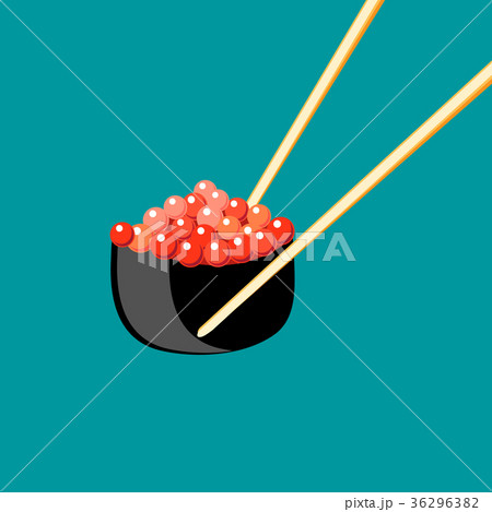 Advertising restaurant poster color from sushi 36296382