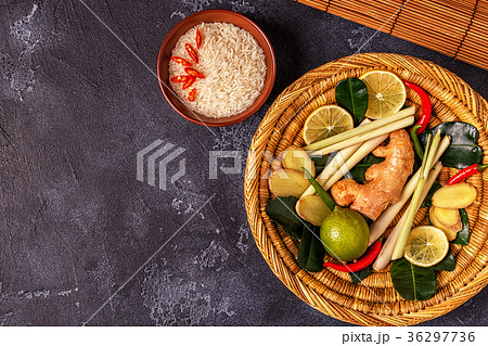 Ingredients of Thai spicy food. 36297736