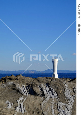 海岸の風景・城ヶ島 安房埼灯台 海岸の風景・城ヶ島 安房埼灯台 36303745
