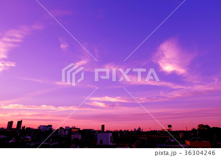 初冬の夕景 初冬の夕景 36304246
