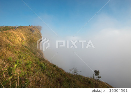 Phu Chi fa cliff, Chiang rai, Thailand Phu Chi fa cliff, Chiang rai, Thailand 36304591