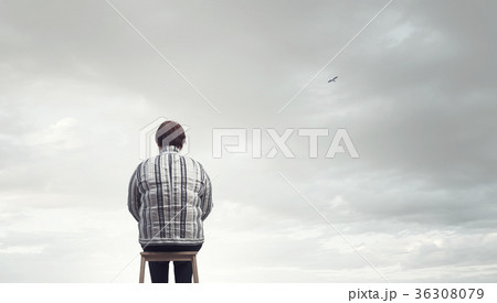 Stout woman 36308079