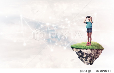 Idea of children Internet communication or online playing and pa Idea of children Internet communication or online playing and pa 36309041